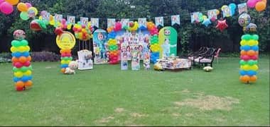 Balloons decorations & Birthday decor #Magic Show #Balloon decor ,