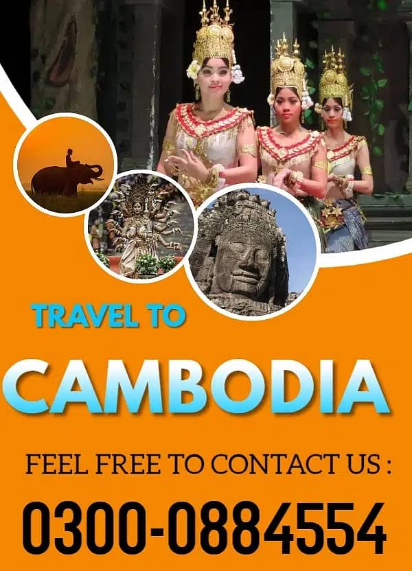 Cambodia Business and Tourist visas E-visit visa DONE BASED 100% 18