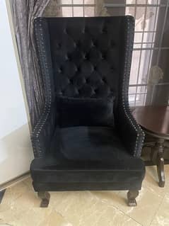 high back chair