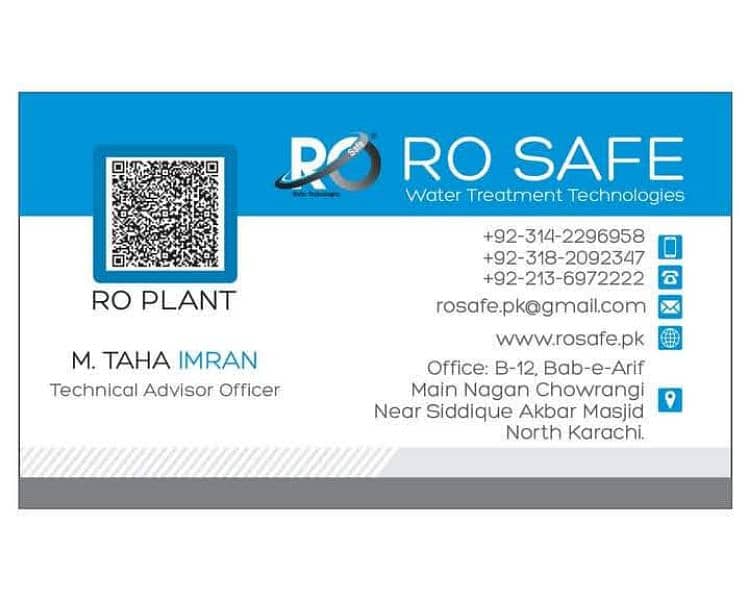 Ro plant used 2