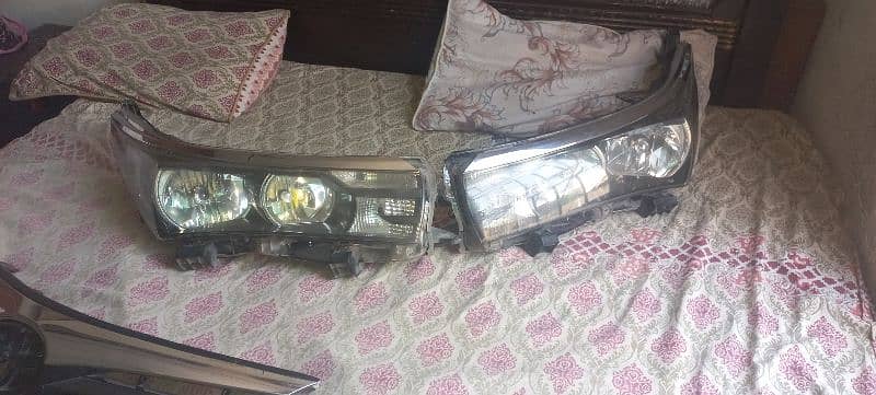 Corolla gli headlight & grill bumper 1