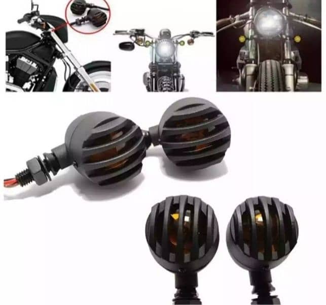 cafe racer style indicator 4 pieces universal delivery all Pakistan 3
