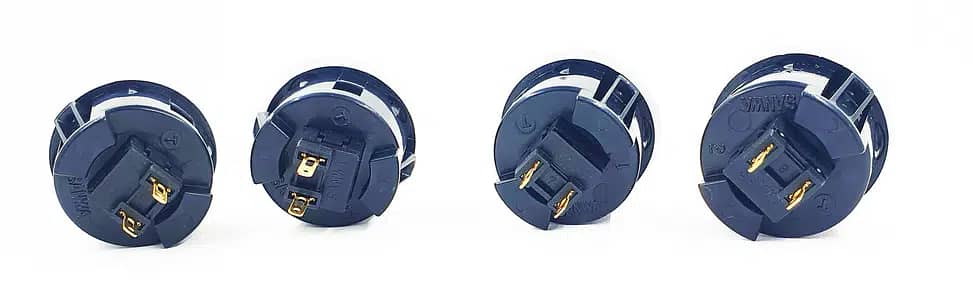 Original Japan SANWA Arcade OBSF-30 Push Button Microswitches 30mm 6