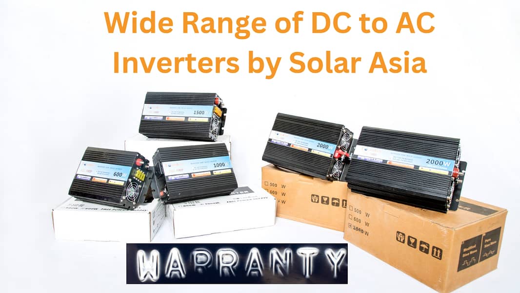 Reliable Solar Asia 1000W 24V DC to AC Inverter with 15-Month Warranty 7
