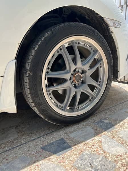 18 inch rims tyres RAYS original rims 245/45/18 tyres 0