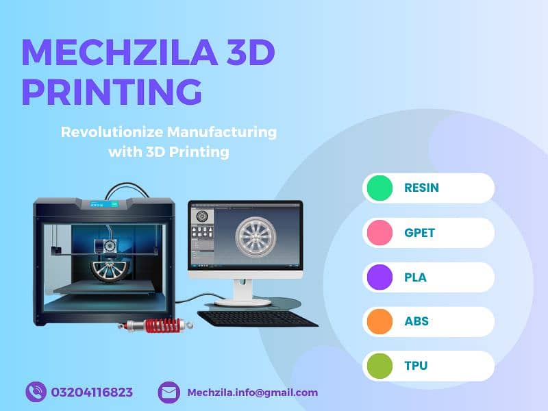 Mechzila 3D printing Services 0