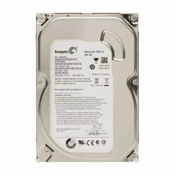 500Gb/1TB Hard Drive With Free Games. 2