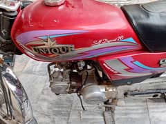 Unique 70cc bike urgent sale