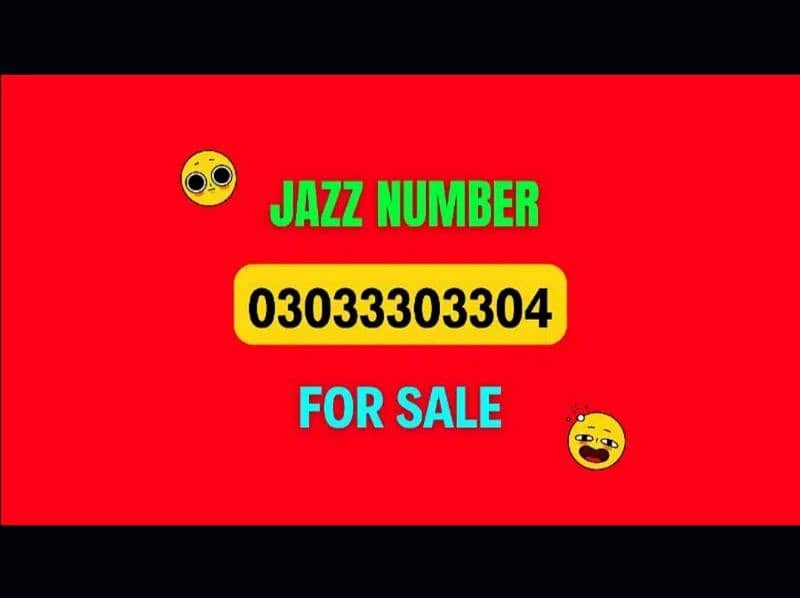 jazz golden number for sale 0