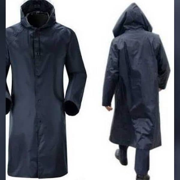 Rain Coat|Rain Suit|Waterproof Long Coat 3