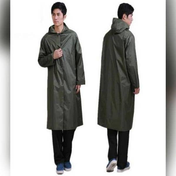 Rain Coat|Rain Suit|Waterproof Long Coat 4
