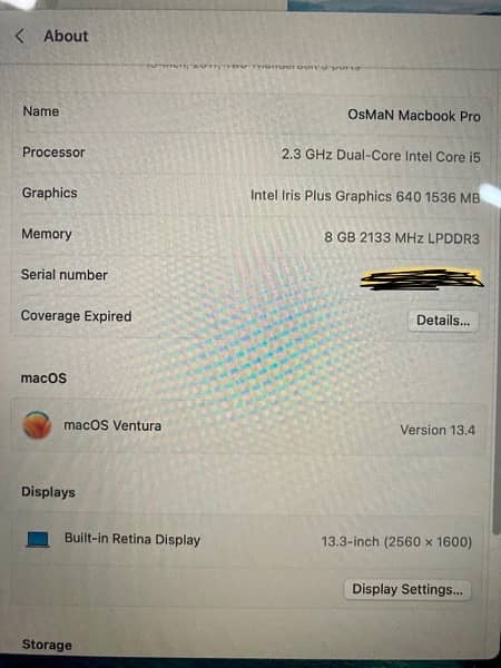 apple macbook pro 2017 13 inches 5