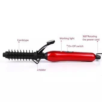 Hair Curler Kemei Km-19 Professional Ceramic Hair Curler 03334804778 0