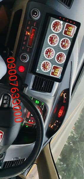 Honda civic reborn genuine Speedometer meter and parts cruise control 1