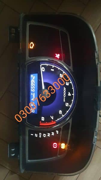 Honda civic reborn genuine Speedometer meter and parts cruise control 2