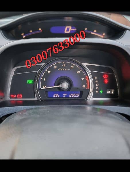Honda civic reborn genuine Speedometer meter and parts cruise control 16