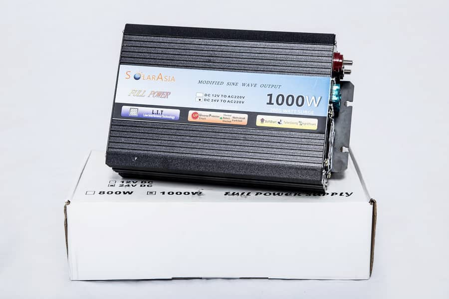 "Reliable 1000W 24V DC to AC Inverter - 15-Month Warranty 2