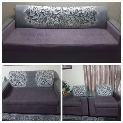 7 seater sofa set almost new