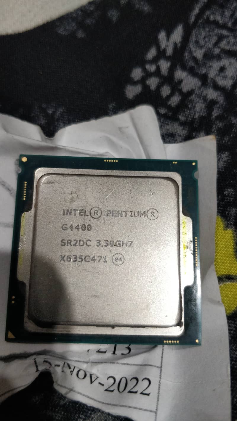 Intel 6th gen i5 G4400 processor with 110 Z170 B250 DDR4 0
