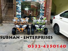 Biggest Supplier Atv Quad 4 Wheels Bikes  Delivery In All Pakistan