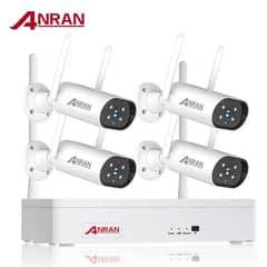 Anran CCTV Home Security Cameras 4 Channel 5MP WIFI NVR Kit H265 Video