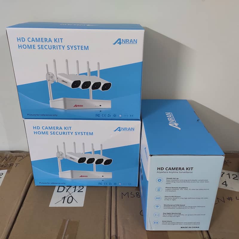 Anran CCTV Home Security Cameras 4 Channel 5MP WIFI NVR Kit H265 Video 6