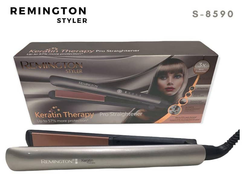 Styler Keratin Therapy Pro Hair Straightener S-8590 0