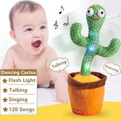 New Rechargeable Dancing Cactus Toy with Music, Singing, Talking 0