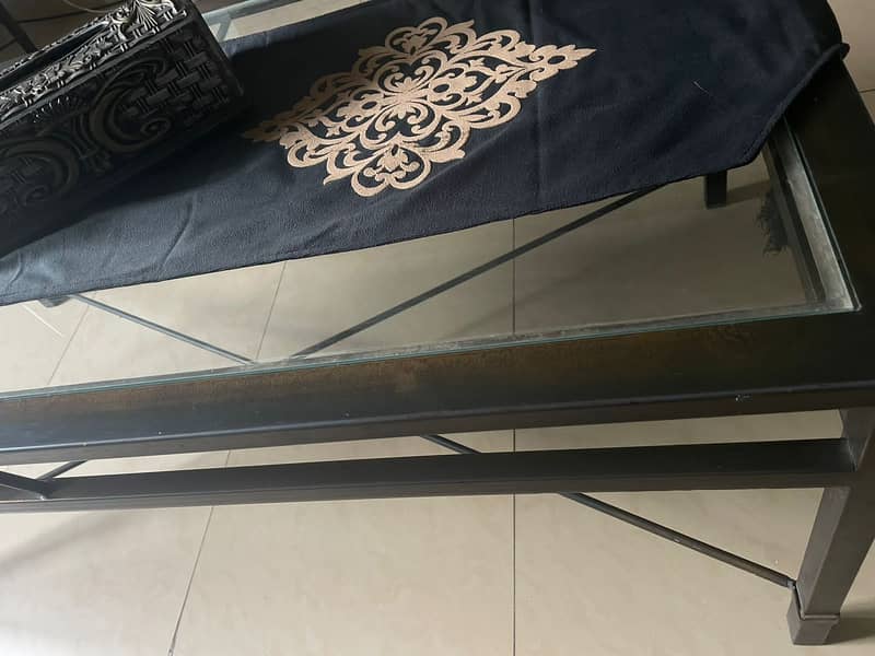 3 Fancy Glass tables for sale 2