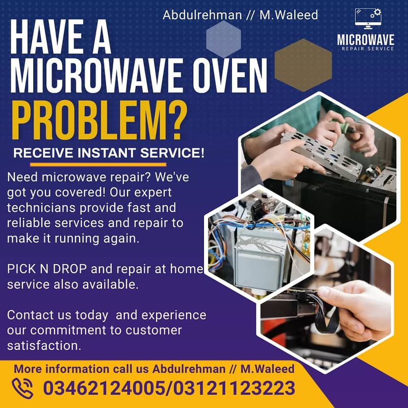 MICROWAVE AND CHIMNEY REPAIR  SERVICE CENTER 1