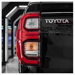 Toyota Hilux Revo Rocco Rear lamps Back Light Cover 2020-2023