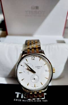 Tissot Tradition GMT Swiss Watch 0