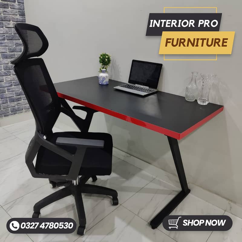 Office Table, WorkStation, Computer Table, Gaming Table, K Shape Table 2