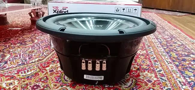 BRAND NEW BOX PACKED sony Double Voice Coil 1800 Watt Woofer Boofer 4