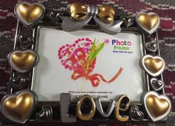 love heart photo frame
