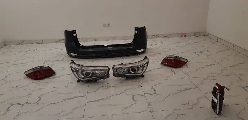 TOYOTA FORTUNER BACK BUMPER 3