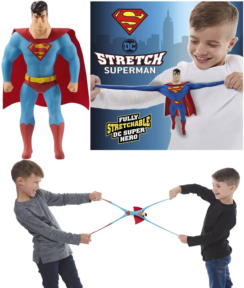AMAZON U. K Rare Full Stretchable Armstrong SUPERMAN Action Figure 4