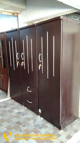 new wardrobe cupboard Almari 3 door 15