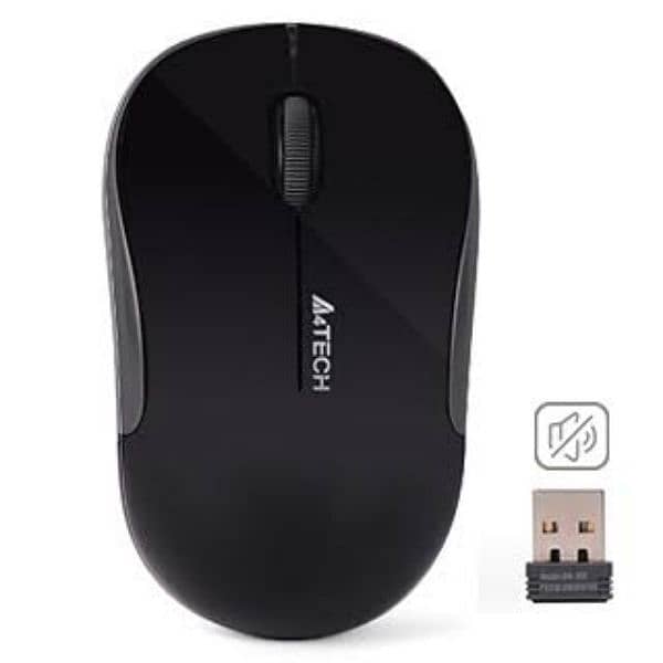A4Tech Keyboard Mouse Wireless & Wired 4