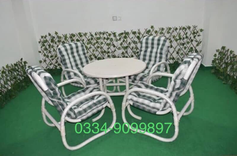 washable outdoor garden chair set 5