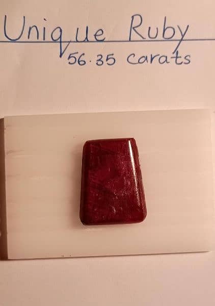 Fabulous Unique Antique Faced Ruby 56.35 Carat 2