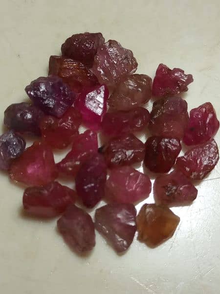 Rough Gilgit Ruby 4