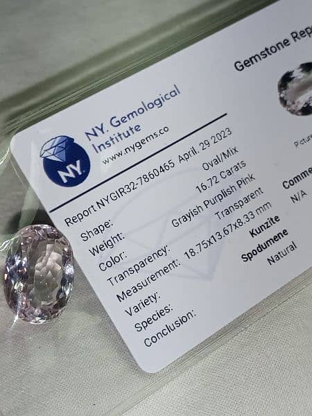 Kunzite Spodumene 12