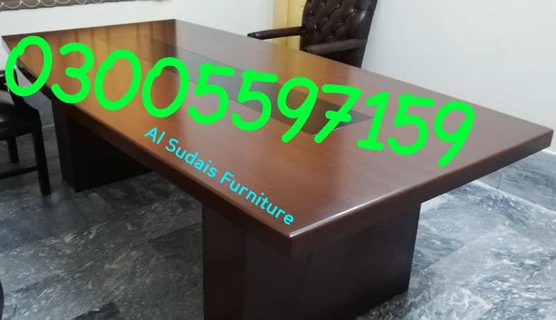 Office Exective Table L shape best desgn furniture set work desk chair 3