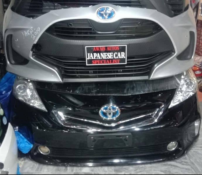 Vitz Yaris Headlight, Fender,Bumper,Bonnet,Backlight 2