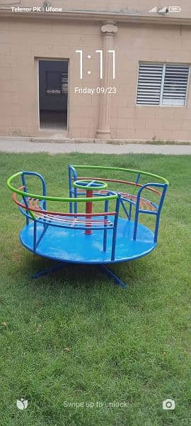 Playground equipment | Garden Metal swing jhola | Slides| Seesaw 12