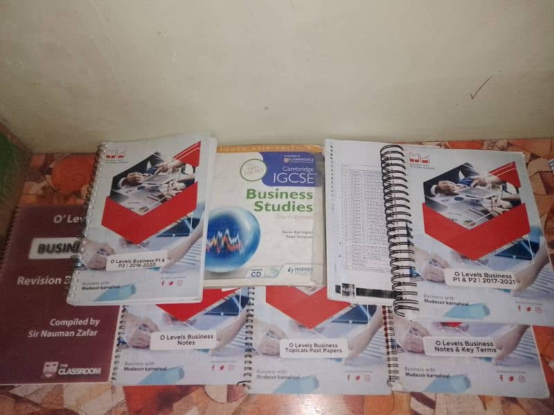 O level course of economics, Accounts and business 1