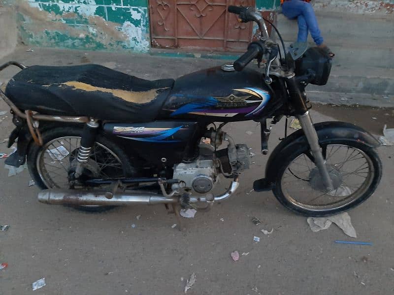 بائیک بالکل اوکے ہے انجن وغیرہ کا کام نہیں ہے 0