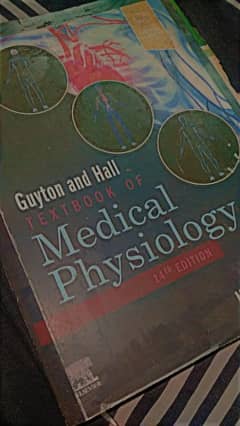 Gyton and hall. . . Medical physiology book. 14th edition