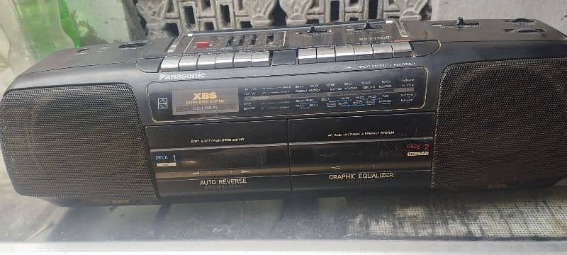 panasonic tape recorder rx-ft560 0